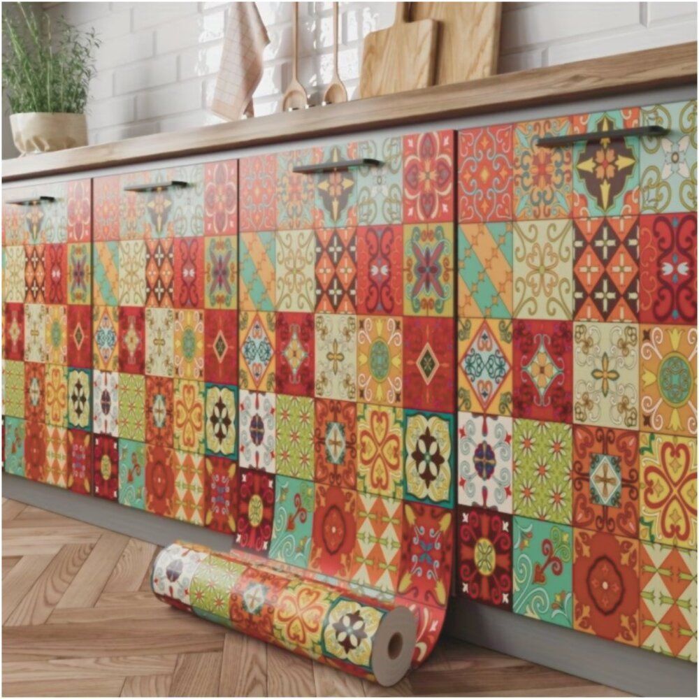 Peel & Stick Paper Junk Journal Wall & Furniture Covering Scrapbooking DIY Craft
